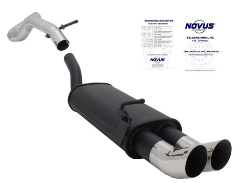 Novus sportauspuff golf 4 - golf,