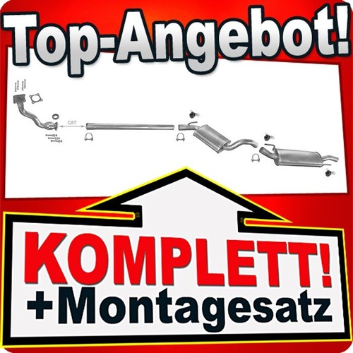 Auspuff für golf - iii, 1.8